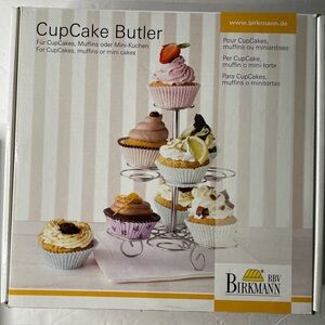 Cupcake Butler Stand - Silver